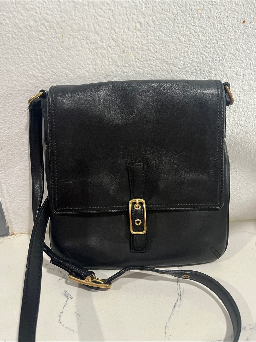 Coach Classic legacy slim Black Leather Crossbody Shoulder - Picture 2 of 5